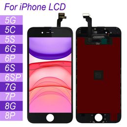 5s touch screen UK - Premium version Tianma For iPhone 5G 5C 5S SE 6G 6S 6P 6SP 7G 7P 8G 8 Plus LCD Display Touch Screen Glass Assembly No Dead Pixel252I