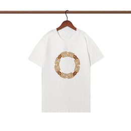 Diseñadores formales de novedad camisetas Men Tees Fashion Casual Active Summer Cotto Cotilla Camisa de manga corta Carta Mens
