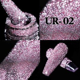 NXY Nail Gel 7 5ml Reflective Glitter Polish Shiny Art Effect Soak Off Uv Varnish New 0328