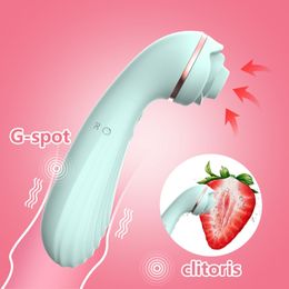 10 Frequency Vibrator Women G-Spot Sucking Massager Nipple Stimulation Adult Female Masturbating sexy Toy for Couples