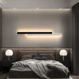 Wall Lamp Modern LED Long Hanging Lights Simple Nordic Living Room Sofa Background Home Decoration Lighting FixturesWall