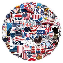 3Set 150PCS New American Independence Day graffiti sticker helmet notebook scooter water cup waterproof sticker