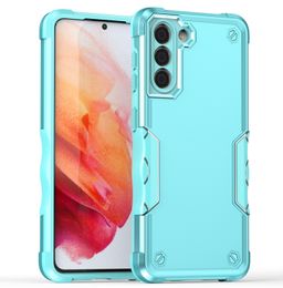 Phone Cases For SAM M53 M51 M32 M22 M21 M12 5G S21 S22 Shockproof Camera Protection Soft TPU & Hard PC Bumper Design Cover