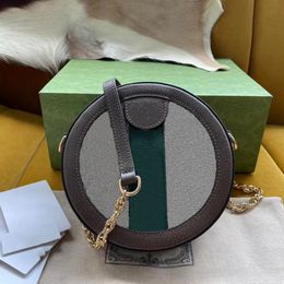 10A Top quality luxury woman shoulder bag fashion circular mini backpack 18cm leather crossbody bags High-End designer bag lady purse chain bag With box G236