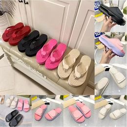 HOTSlippers for Women G Designers Sandals Triple Black White Pink Red Flip Flop Woman Slides Indoor Outdoor Beach Shoes Loafers