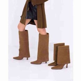 boots dress shoes autumn and winter new thin highheeled pants short b 220823
