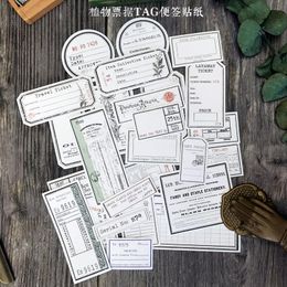 Gift Wrap 26Pcs Tim Holtz Style Plant Tag Junk Journal Vintage Stickers Retro Decorative Craft Diary Scrapbook SuppliesGift GiftGift