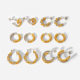 Hoop & Huggie Fashion Ins Style Women Ear Stud Golden Hanging Earing Drop Earrings Sun Shaped Jewelry Gold Plated Earings Hoops 18KHoop
