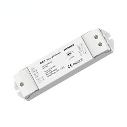 MJJC Dali LED Dimmer 12V DC 24V 1CH 15A PWM Digital Dimming Push Switch Controller for LED Strip Light Single Colour Dimer DA1