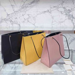 Shopping Bags tote Women Pack Series Holiday Tote Bag Large-capacity Designer Handbags Black Leather Handbag Design Purses 220721