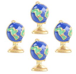 20PC/lot Travel Round Globe charm Floating Locket Charms Fit For Glass Living Magnetic Memory Lockets