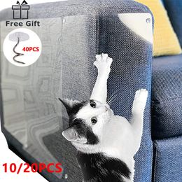 Cat Scratcher ing Post Sofa Board 10/20pcs Couch Protector Clear Pad for Furniture 220623