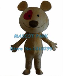 Mascot doll costume love bear mascot costume adult size wholesale cute cartoon brown bear theme anime cosply costumes carnival fancy dress k