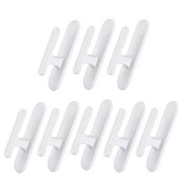 Other Home Decor 8Pcs/Set Curtain Blind Holder Useful Safety No Screw Window Rope Hook Plastic HookOther