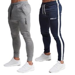 Fashion Men Gyms Pants Joggers Fitness Casual Long Pants Men Workout Skinny Sweatpants Jogger Tracksuit Cotton Trousers 220714