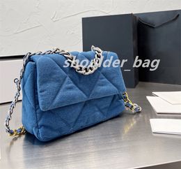 Totes Bags Shoulder Bag Crossbody Star Style Denim Material Chain Plain Shopping Messenger Luxurys Designers Women Handbags Crossbody Clutch Purses Backpack
