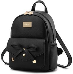 Fashion Mini Leather Backpack Purses Fashion Small Daypacks for Girls and Women