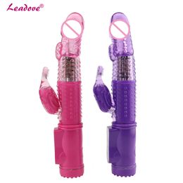 Multi Speed Girl Using Rabbit Vibrator G-spot Dildo Vibrators Clit Massager Masturbator Female sexy Toys for Women ZG0046