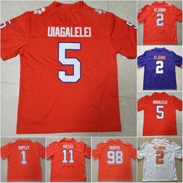 #5 DJ Uiagalelei #1 Will Shipley College #2 Cade Klubnik #9 Travis Etienne Jr. #16 Trevor Lawrence #4 Deshaun Watson Isaiah Simmons #11 Bryan Bresee #13 Hunter Renfrow Jerseys