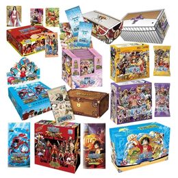 Japanese Anime Card Luffy Zoro Nami Chopper Franky Collections Card Game Collectibles Battle Child Gift Toy 220725