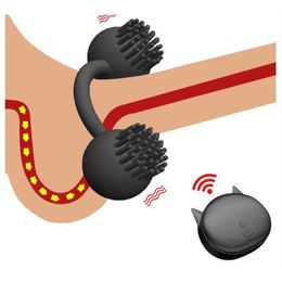 Men's sexyy Wireless Remote Control Penis Vibrating Silicone Semen Cock Ring Erection sexy Toys For Men Adults