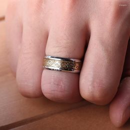 Wedding Rings Vintage Band Engagement Ring For Men Women Titanium Steel Dragon Finger Fashion Punk Valentine GiftWedding Rita22