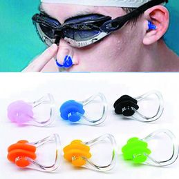 Soft Swimming Nose Clip Case Protective Prevent Water Nose clips Protection Waterproof Silicone Swim Dive Supplies