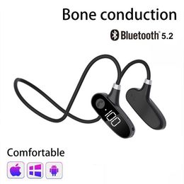 H18 Bone Conduction Wireless Headset Sports Running Earphones