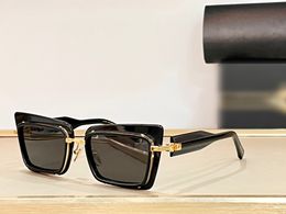 Sunglasses For Men and Women Summer BP 130 Style Anti-Ultraviolet Retro Plate Square Full Frame Random Box