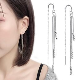 Dangle & Chandelier Prevent Allergy Long Tassel Earrings Jewellery Geometric Korean Chain Ear Line Women Girls GiftDangle