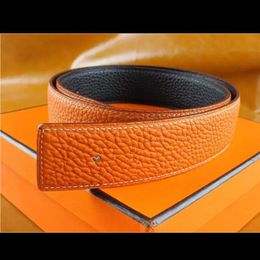 reversible dresses Canada - Men Belt Business Dress Belts for Men Genuine Leather Belt Reversible Buckle Brown and Black Fashion Work Casual AAA H261H