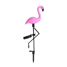 Party Supplies Solar lawn light outdoor decoration villa garden light led flamingo landscape lights