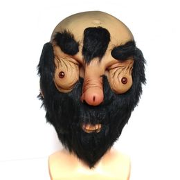 Halloween Mediterranean Mask Cosplay Funny Dance Party Horror Headgear Clown Props Costumes 220812