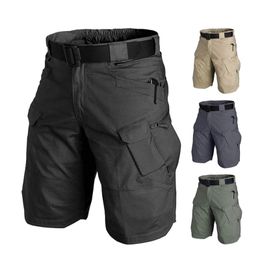 Elastic Waist Cycling Shorts Outdoor Cargo Biker Mtb Mountain Bicycle Downhill Quick Dry Casual 220705