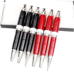 Promotion Pens Writer Edition Antoine de Saint-Exupery Black Resin Fountain Rollerball Ballpoint Pen Writing Smooth M Pen With Serial Number 5543/8600