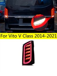 Car Styling Tail Lamp for Vito 2014-2021 V260 LED Tail Light W447 DRL Dynamic Signal Brake Reverse auto Accessories
