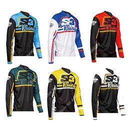 Giacche da corsa Maglie Moto XC Moto GP Mountain Bike PER Motocross Jersey T Shirt AbbigliamentoGiacche da corsaCorsa
