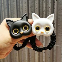 Cute Women Cat Rubber Bands Elastic Hairs Bands Korean Headwear Children For Girls Lovely Hair Accessories Ornaments