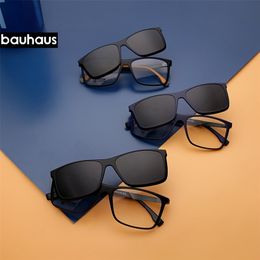 RS004 Custom Men Women Polarised Optical Magnetic Magnet Sunglasses Clip on Sun Glasses Frame 220620