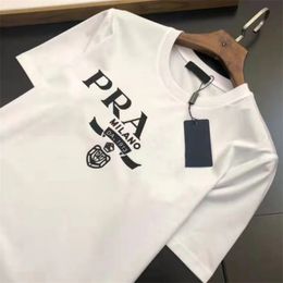 Kvinnors designer tees casual kvinnlig lös t-shirt med bokstäver tryck korta ärmar toppar lyx för män och kvinnor sommarpar t shirt plus size s-4xl