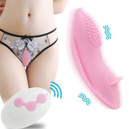 Remote Control Smart Vibrator Wearable Vibrating Panties sexy Toy Wireless Clitoris Stimulator Climax Massager for Woman