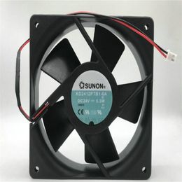 Original sunon kd2412ptb1-6a 24v 5.3w12cm12025 two-wire inverter fan