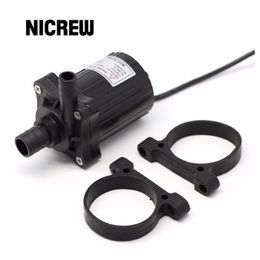 Nicrew 170GPH 650LH Submersible Electric Water Pump Pomp for rium Pond Gardon Fountain Waterfall DC24V No plugs DC402470 Y200917