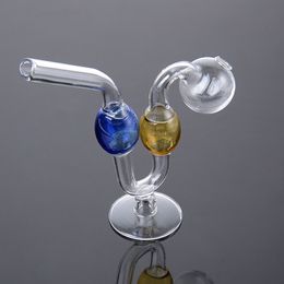 Wholesale Tobacco Glass Pyrex Oil Burner Pipes Unique Style Hotsale Smoke Pipes Colourful Smoking Hand Pipe SW121