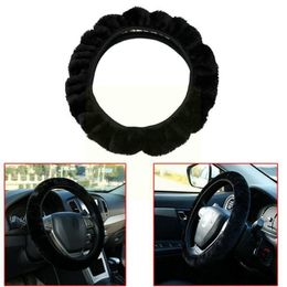 Steering Wheel Covers Soft Warm Plush Car Cover Short Velvet Styling Universal Free Winter Auto Decoration E7R3Steering