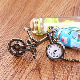 10pcs Bicycle key chain pocket watch creative model handicraft retro office table decoration table-4876y69
