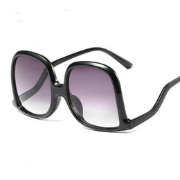 Sunglasses Oversized Shield Visor Women Large Size Men Transparent Frame Vintage Big Windproof Retro Glasses NXSunglasses
