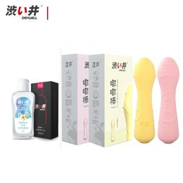 DRYWELL Powerful Vibrators with 30ml Lubricating Oil Stick Clit Vagina Nipple Stimulator G-spot Adult Erotic sexy Toys for Women