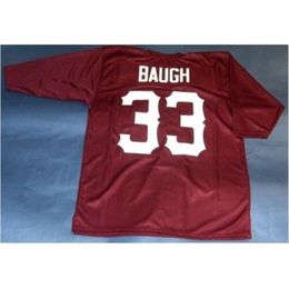 Uf Chen37 Goodjob Men Youth women Vintage #33 SAMMY BAUGH CUSTOM 3/4 SLEEVE College Football Jersey size s-5XL or custom any name or number jersey