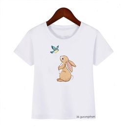 Camisa De Los Niños Del Conejo De Impresión Online | DHgate